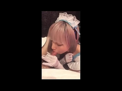 ❤️ Japonè idol [mayuka], kostim sèvant franse, pati 1, pip ak jerk off ak losyon ❤ Videyo pònografi nan nou ❌❤