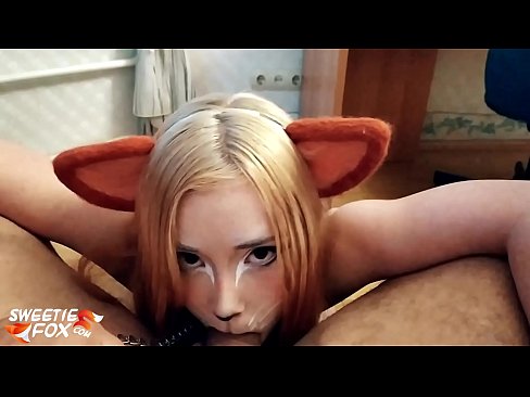 ❤️ Kitsune vale Dick ak kom nan bouch li ❤ Videyo pònografi nan nou ❌❤