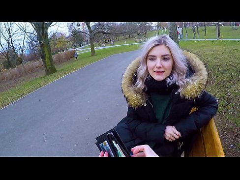 ❤️ Vale cho kom yon etranje pou lajan - pip nan pak la pa Eva Elfie ❤ Videyo pònografi nan nou ❌❤